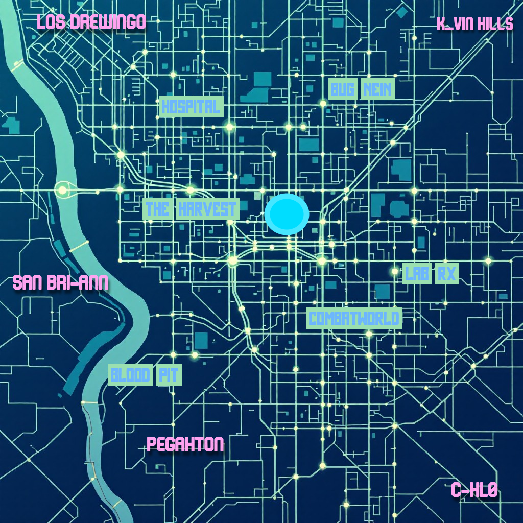 City Grid Map